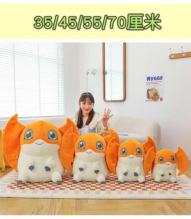 Cute Digital Beast Plush Toy Soft Cuddly Pillow
