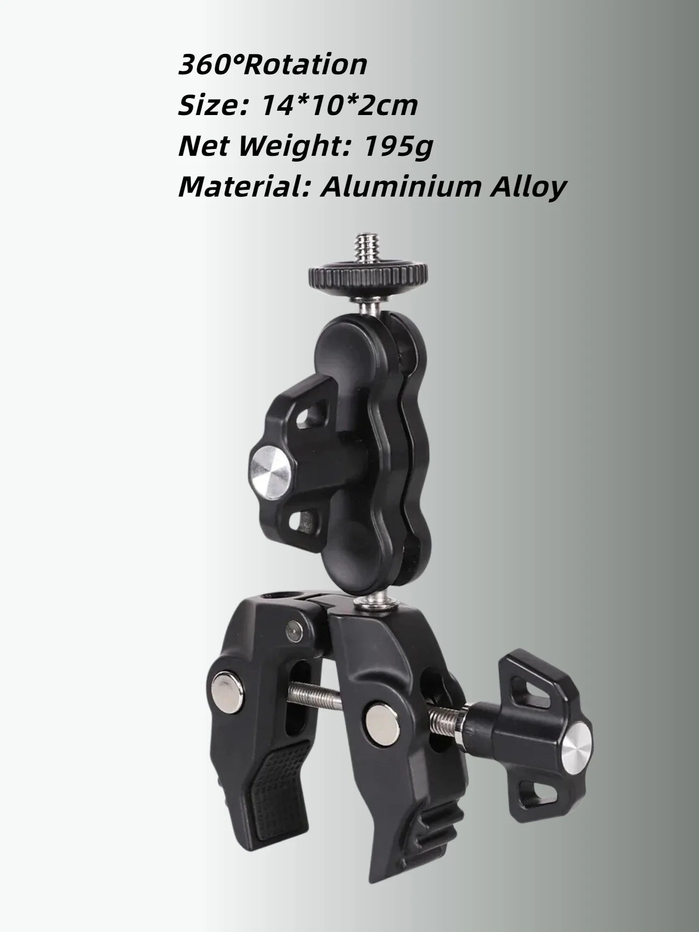 Action Camera Bicycle Motorcycle Handlebar Mount Selfie Stick Bracket