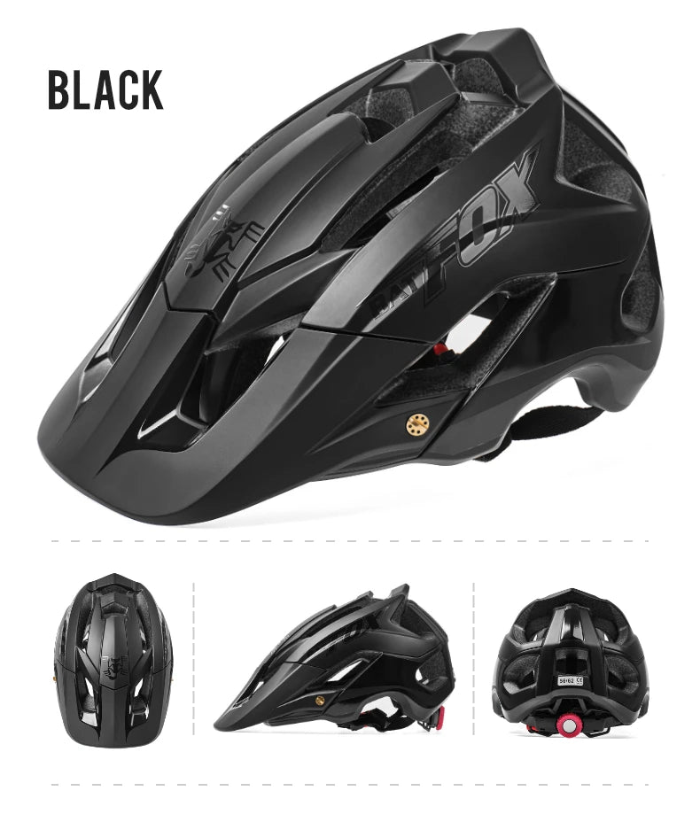MTB Cycling Helmet With Adjustable Fit And Removable Padding