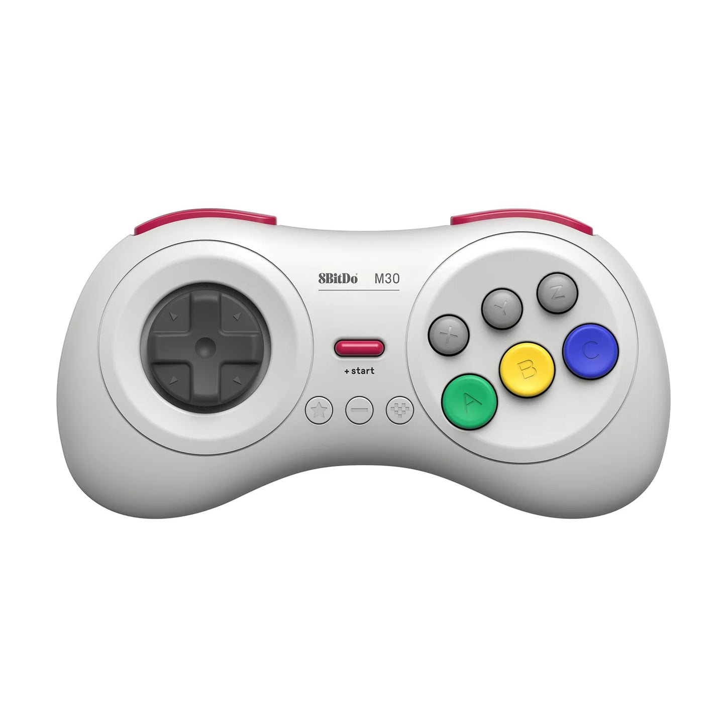 Bluetooth Retro Gaming Controller with Six Button Layout for Nintendo Switch PC and Android