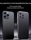 Genuine Cowhide Leather Phone Case for iPhone 16 15 14 Pro Max 14 Plus Plating Shockproof Lens Protection Back Cover