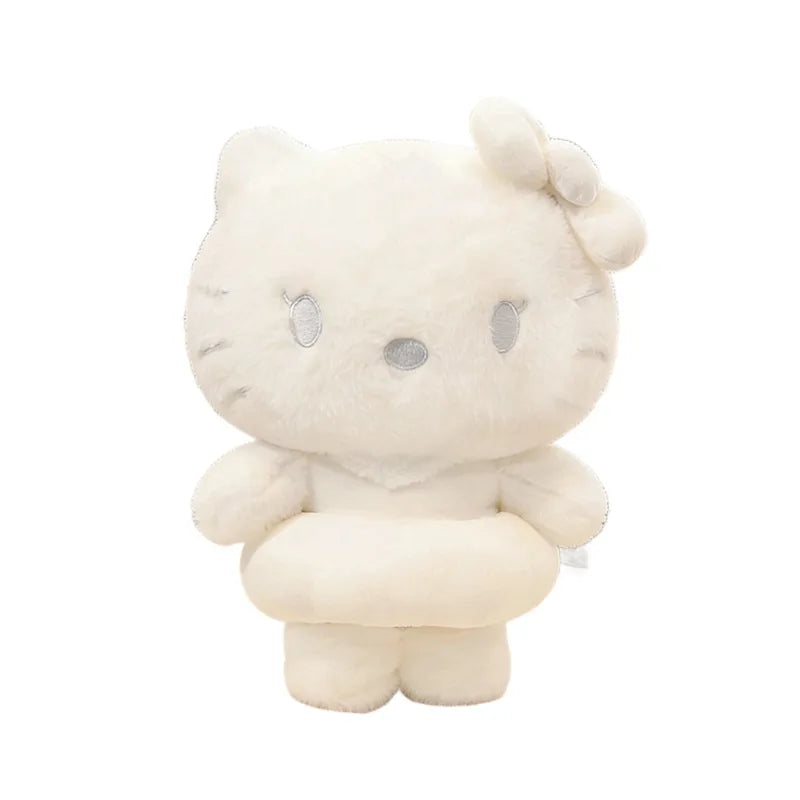 Sanrio Style Tie Dye Plush Doll Pillow Soft Stuffed Toy
