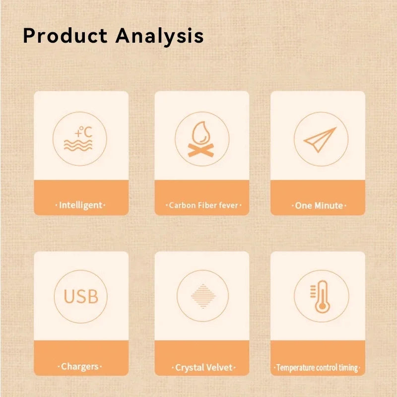 Electric Heating shoulder Neck Pad Massager USB Cervical Brace Wrap Thermal Compress Relieve Pain Fatigue Warm Back Brace Tool