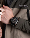 TPU Strap Military Waterproof Digital Luminous Clock Dual Display Quartz Wristwatches
