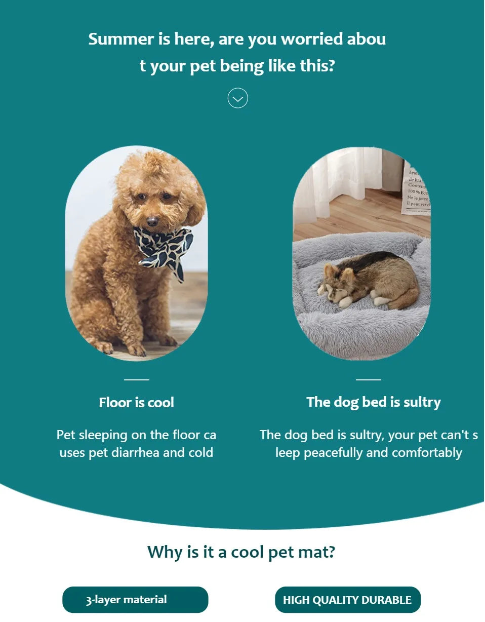 Self Cooling Pet Mat for Dogs and Cats