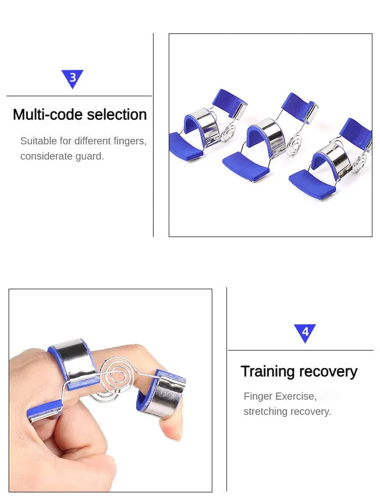 Finger Joints Training Splint Finger Contractures Stroke Knuckle Recovery Orthosis Rehabilitation Exercise Support Health Care