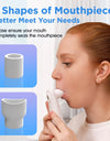 Peak Flow Meter Digital Home Spirometer with Bluetooth  for Asthma COPD Test PEF and FEV1 Smart Personal Portable Espirometer