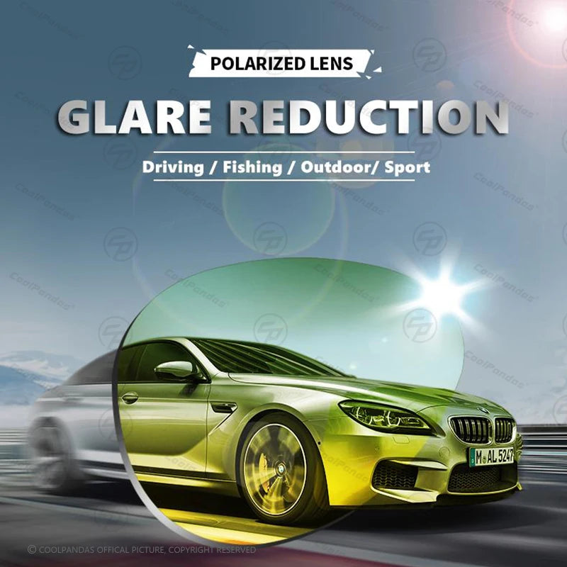 Aluminum Frame Photochromic Polarized UV400 Day Night Driving Safety Sunglasses for Men