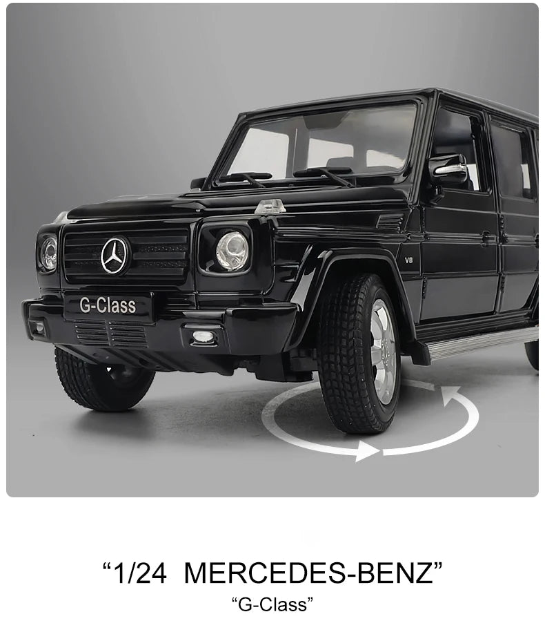 1 24 Scale Mercedes Benz G500 SUV Diecast Model Car