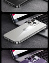 Case For iPhone 16 Pro Max Case Crystal Transparent PC Anti-Yellow Material Lens Protection Cover For iPhone 16 Pro Case