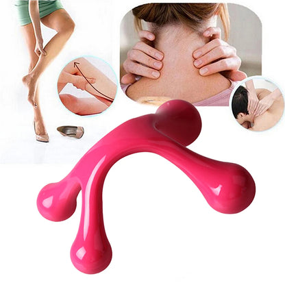 Useful 4 Balls Mini Manual Massager Arm Back Leg Head Foot Acupuncture Point Massager Tools Relaxation Eliminate Oedema Fat