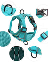 No Pull Dog Harness and Leash Set Adjustable Pet Harness Vest For Small Dogs Cats Reflective Mesh Dog Chest Strap French Bulldog