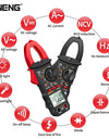 AC Current Clamp Meter  Digital 4000 Counts Multimeter Ammeter Voltage Tester Car Amp Hz Capacitance NCV Ohm Tool