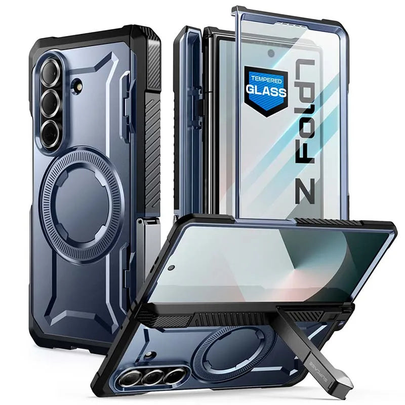 For Samsung Galaxy Z Fold 7 Case UB Grip Anti-Scratch Heavy Duty Rugged  Phone Case with Screen Protector