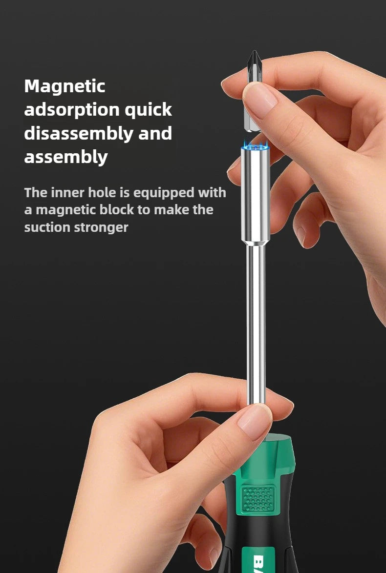 15 in 1 CR-V Screwdriver Precision Hexagonal Screwdriver Head Drills Sockets Car Repair Tools Household Wrench