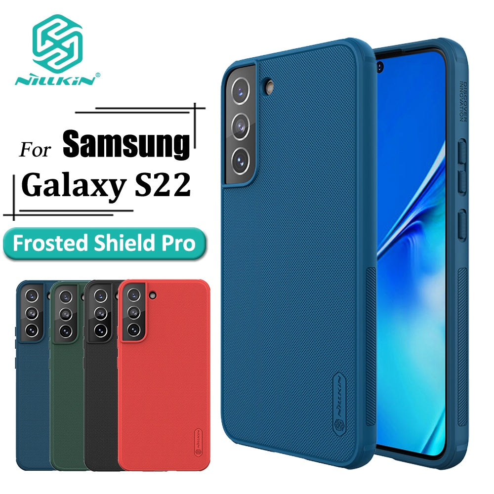 Super Frosted Shield Pro Case For Samsung Galaxy S22 Plus S22 Ultra Phone Anti-Fingerprint Shockproof Cover