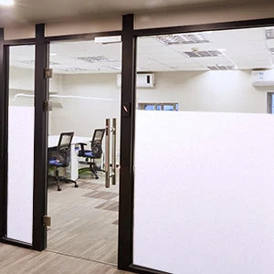 Frosted Window Film Privacy Opaque Non Adhesive Static Glass Stickers for Home Bedroom Bathroom Matte Thermal Windows Rolls