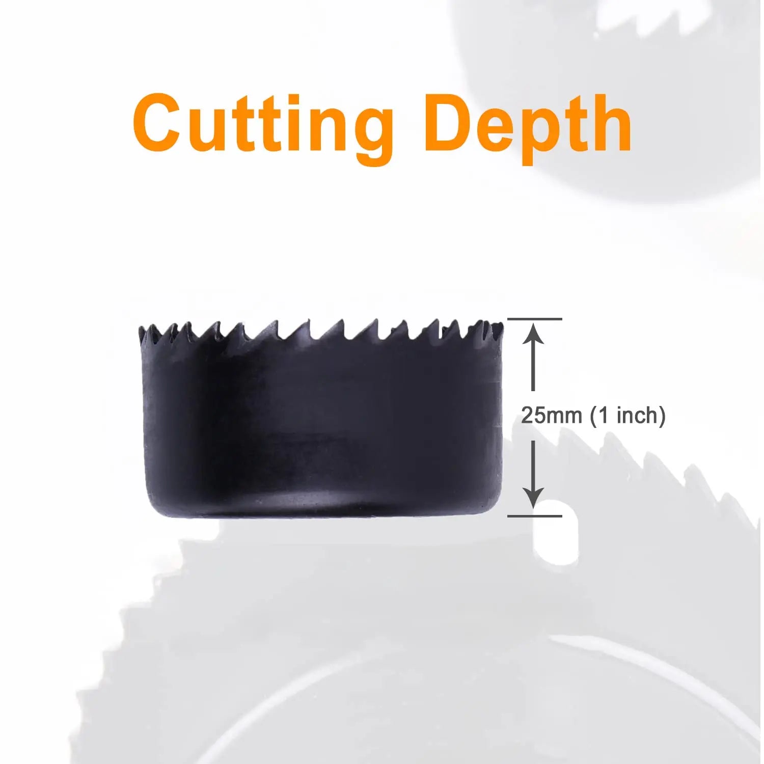 4pc Hole Saws Kit 28/34/48/50mm Hole Cutter Drill Bit Set Hole Saw Cutter Wood Plastic Wood Cutter Woodworking With Center Drill