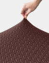 2pcs/set Rv Dinette Cushion Covers Stretch Jacquard Camper Seat Cover Dining Sofa Cover Removable for Rv Camper Car Bench Seats