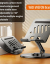 360 Tablet Desk Mobile Phone Holder Stand Foldable Lazy Bracket Adjustable Alloy Aluminum Desktop Mount For iPhone iPad Samsung