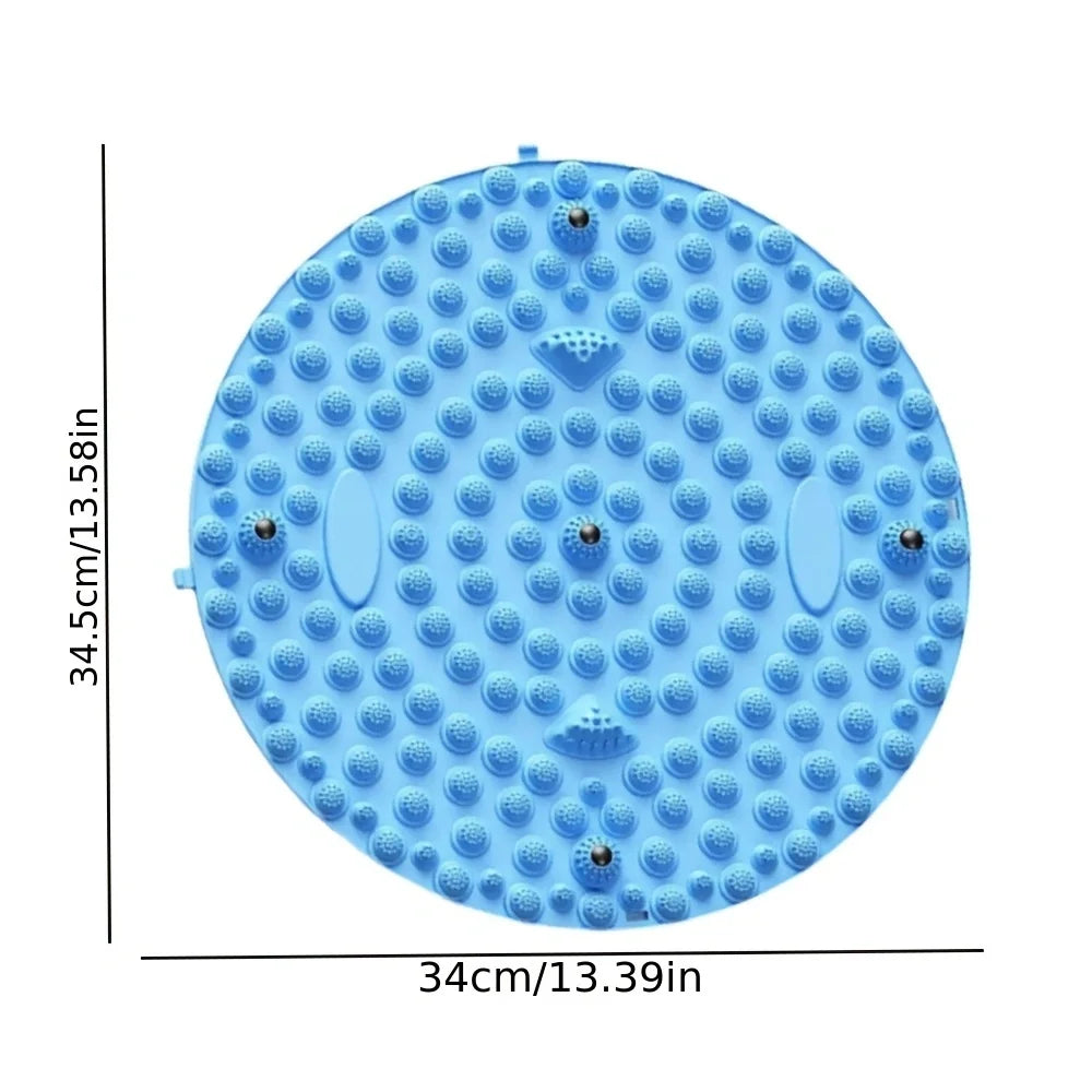 Foot Massage Pad Finger Pressure Board Foot Step Through The Meridian Jogging Massage Pad Muscle Relax Exercise Mat Fitness Peda