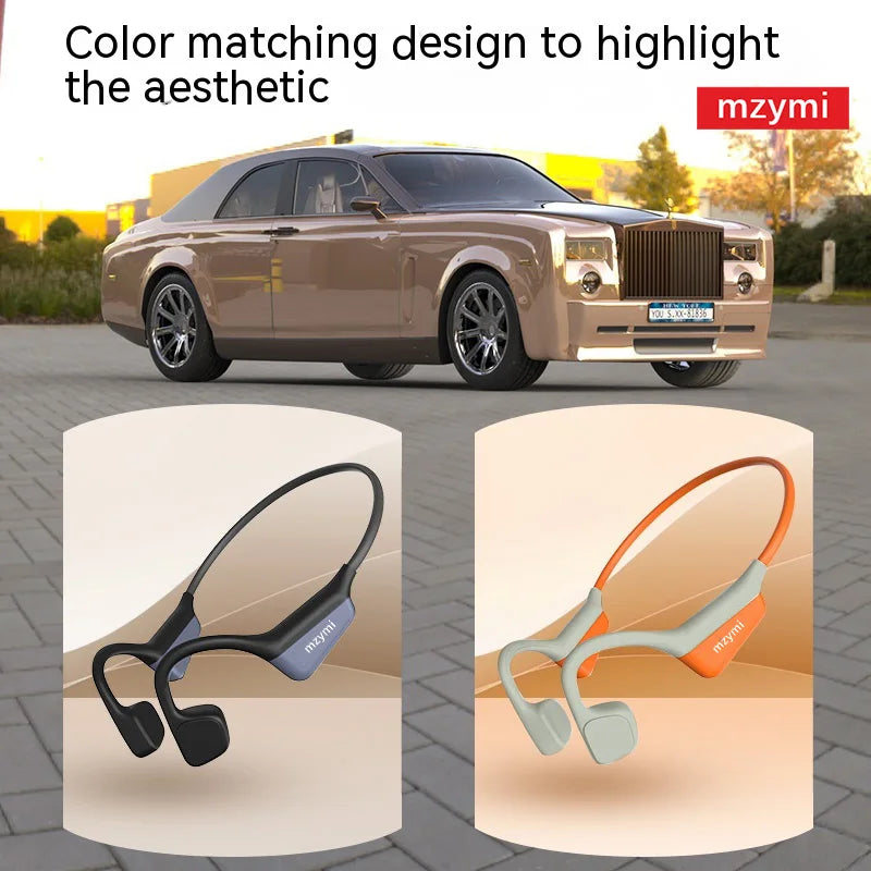 Neckband I18PRO Bluetooth5.3 Headphones Bone Conduction Sport Earbuds HiFi Sound TWS Earphones Wireless Headest For XIAOMI