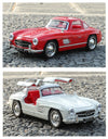 1:32 Scale 300SL GT63 V8 Sports Car Model Toy Metal Die-cast Sound Light Pull Back Vehicles Models Boys Hobby Ornaments Gifts