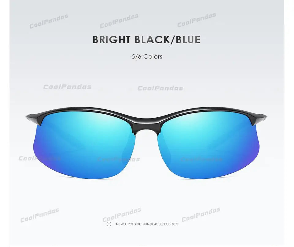 Ultra Light TR90 Polarized Military Style UV400 Driving Sunglasses for Men Women