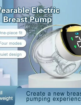 Wearable Breast Pump Double-sided Painless Electric Fully Automatic Integrated Breast Pump Hands-free and Portable Breastfeeding