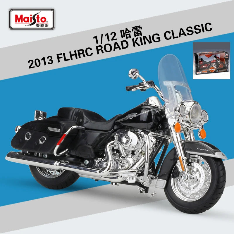 Diecast Harley Street Glide Special 2015 Motorcycle Model 1 to 12 Scale