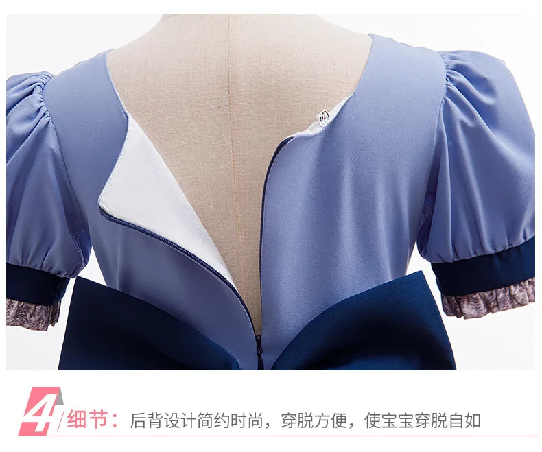 Bunny Police Uniform Girls Birthday Party Cosplay Outfit Halloween Christmas Costume