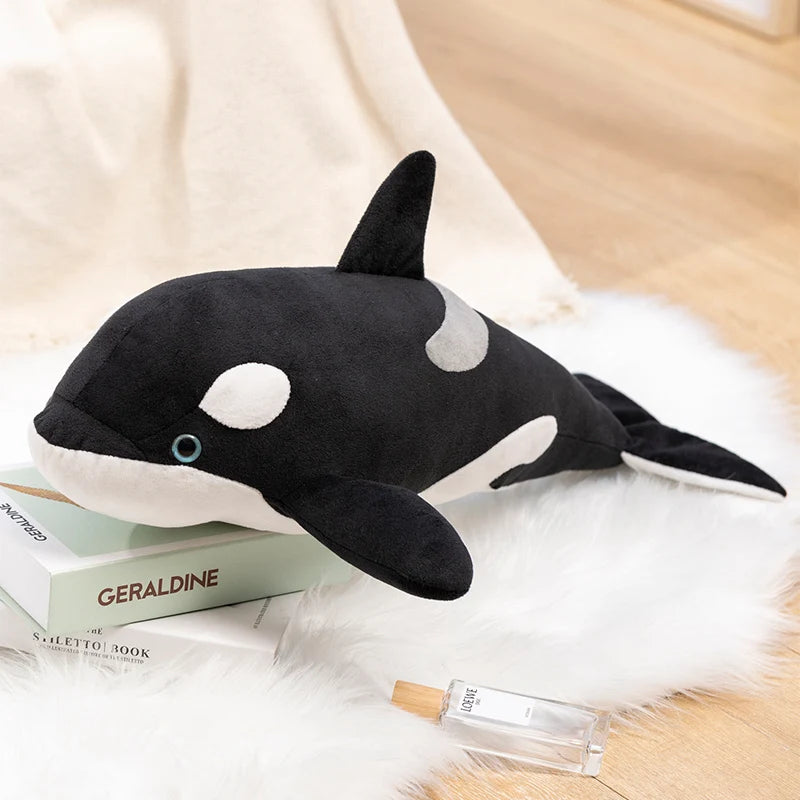 Orca Shark Plush Stuffed Animal Soft Sea Creature Pillow