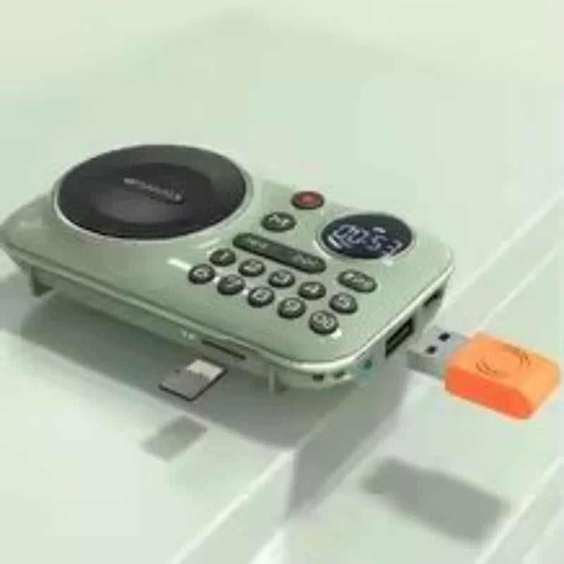 SANSUI F21 Mini Bluetooth Speaker FM Radio 70MHz-108MHz Supports FLAC APE TF Card Outdoor USB Music Box Player Recording Device