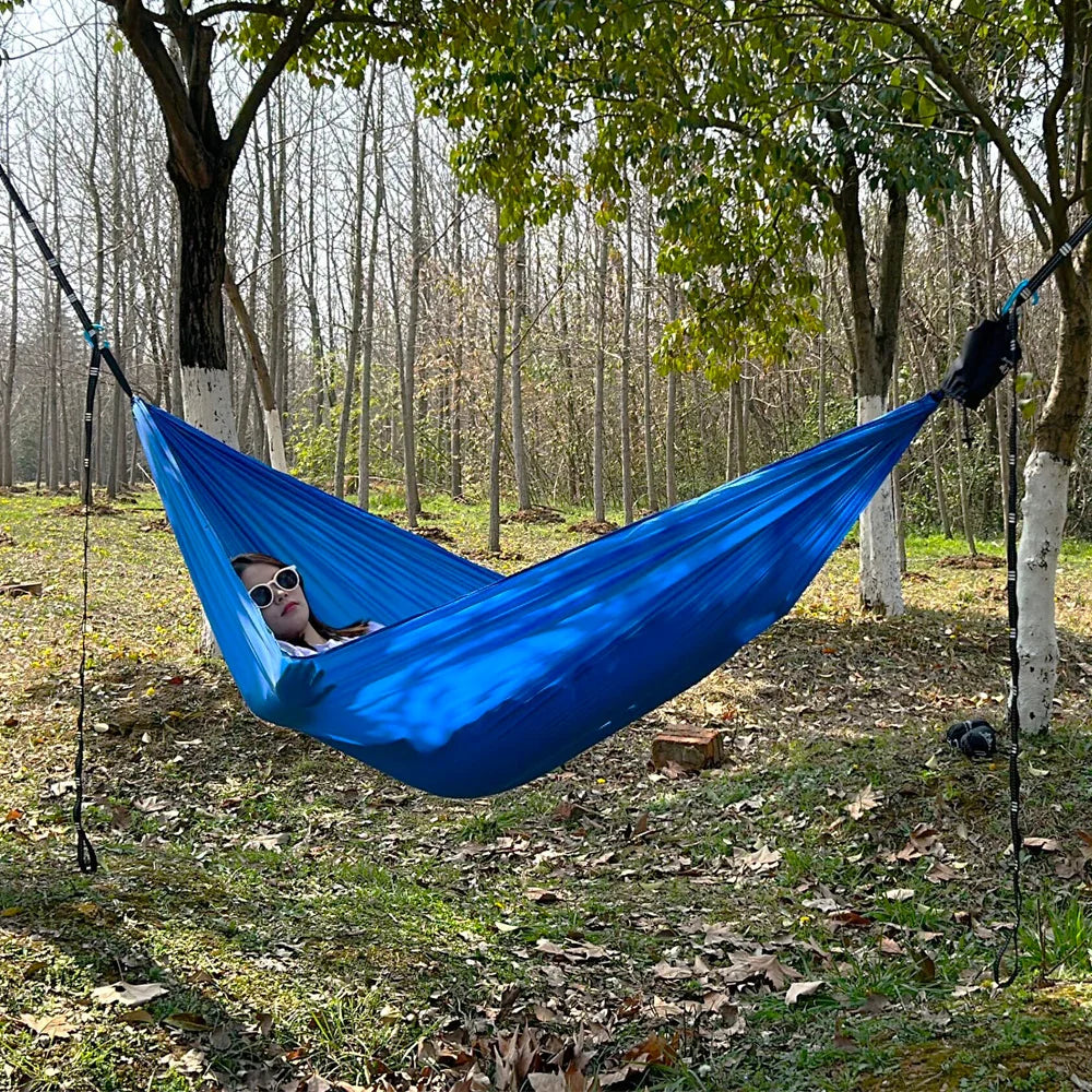 Parachute Hammock Outdoor-Furniture Sleeping-Hamaca Survival Garden Camping Travel Leisure