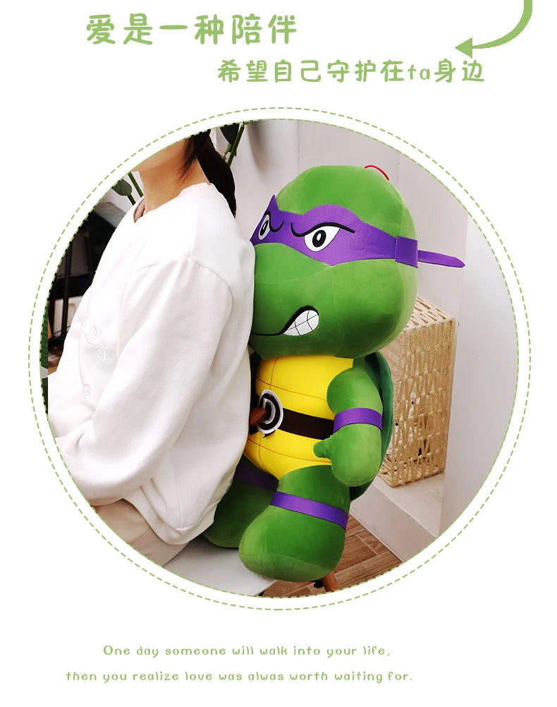 65cm Ninja Turtle Plush Toy Soft Stuffed Animal Doll