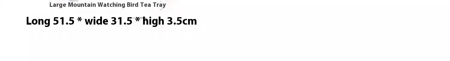 Tea Tray Tea Set Tea Tray Tea Sea Dry Brewing Platform Tray Bamboo Tray Tea Ceremony  Small Water Storage Tea Platform