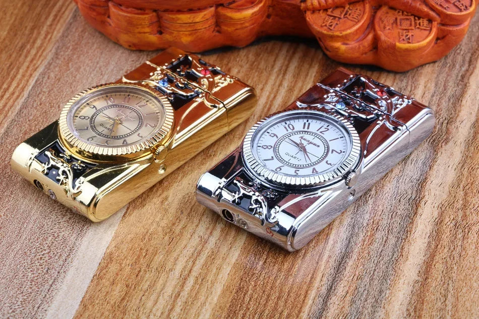 Turbo Jet Flame Lighter Compact Butane Torch for Cigars Cigarettes Windproof Direct Fire Lighter Ideal Gift for Men