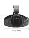 Adjustable Head Strap Belt Mount with Phone Clamp & J Hook Mount & Long Screw for Gopro Action Camera for iPhone Cellphone