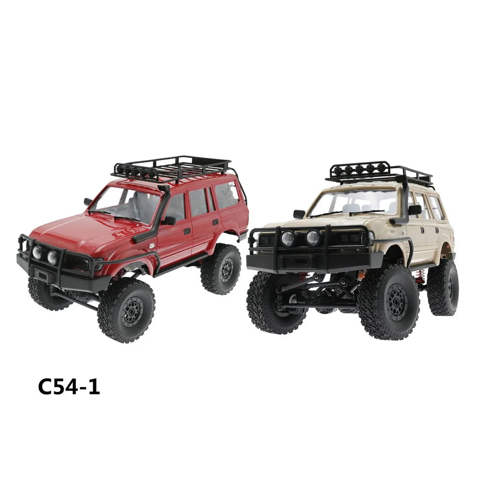 WPL C54-1 RC CAR Full scale Off-road Climbing Control Full Size Electric Car C54 WPL Truck 's Toy Gift