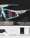 Polarized Photochromic Bike Glasses Outdoor UV400 Bicycle Eyewear Sunglasses Sports MTB Road Cycling Glasses Goggles