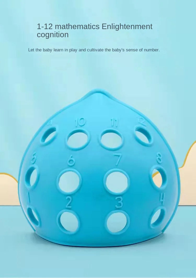 Heddgehog Insert Educational Toy Montessori Toys Training Focused on 's Fine Motor Hand-Eye Coordination Fight Inserted