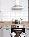 3D Tile Stickers, Self-adhesive Green Tile Backsplash for Kitchen Bathroom, Waterproof, Matt, 30 x 30cm, Interior Wall Decor