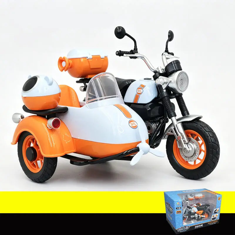 Diecast Monkey Z50 Sidecar Motorcycle Model 1 to 8 Scale