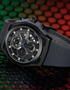 Larger Dial Men Military Watches Male High-end Quartz Calendar Fashion Design Wrist Watches PU Waterproof Clock