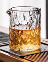 Transparent Uneven Hammer Pattern Glass Fair Cup Tea Mugs Chahai Tea Justice Cup Kung Fu Tea Pitcher Tea Set Accessories Teaware
