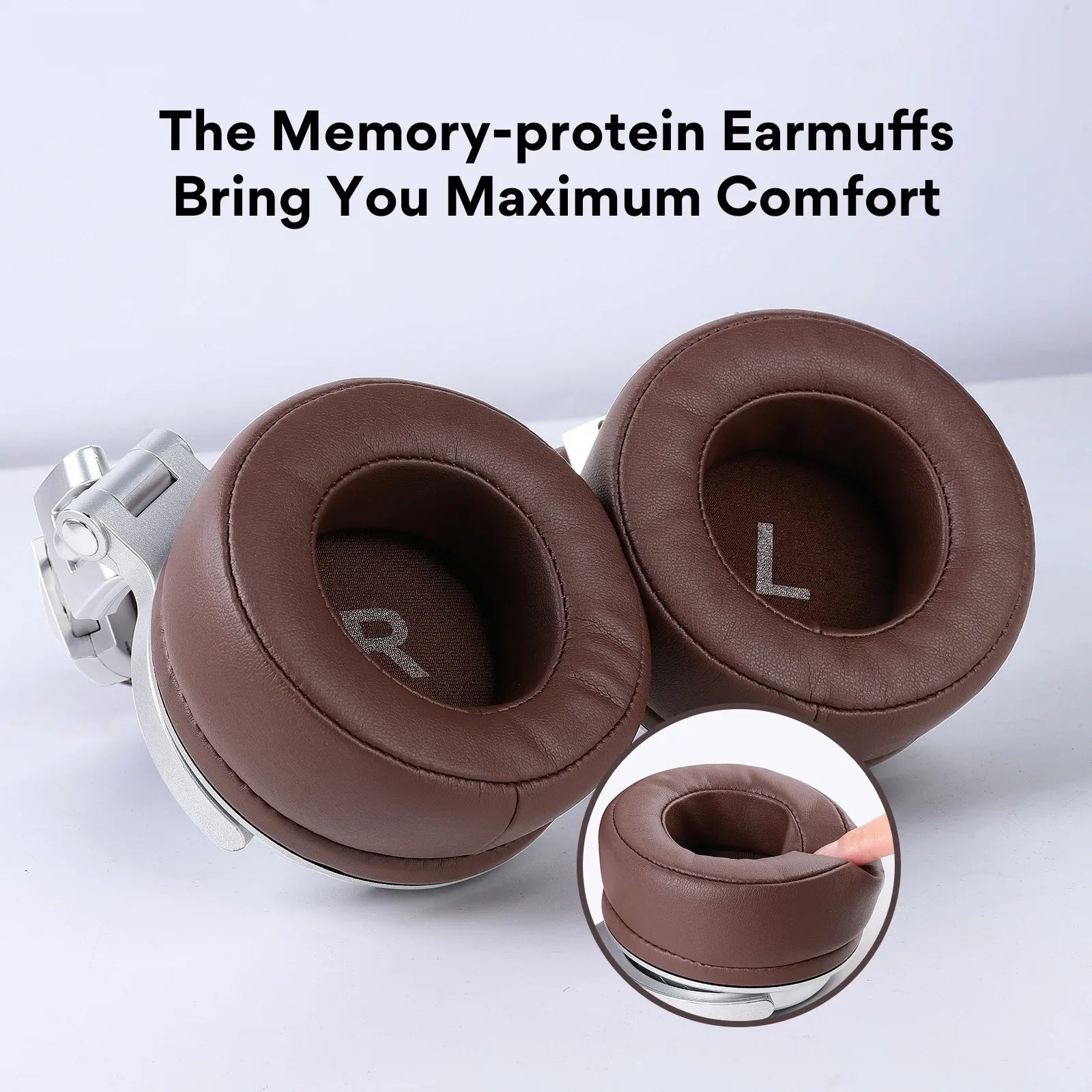 Wired HiFi Headphones Professional Studio DJ Headphones With Mic Over Ear Hi-Res Headset Monitoring For AMP Guitar Phone