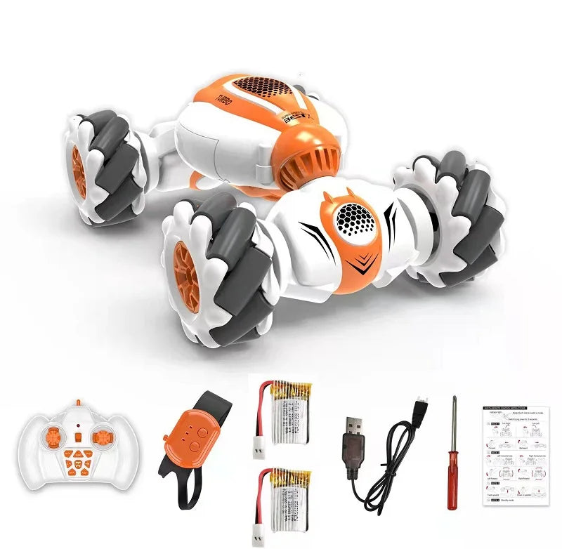 Gesture Sensor Remote Control 4WD Transforming Stunt Drift Car