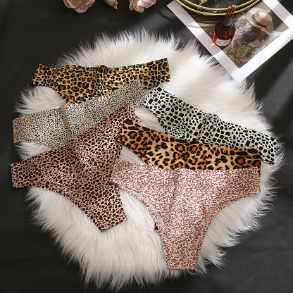 Leopard Underwear Women's Panties Seamless Woman Underwear Invisible Comfort Lingerie Brazilian Panties