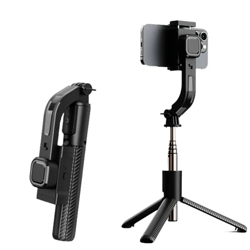 Bluetooth Handheld Gimbal Stabilizer Mobile Phone Selfie Stick Aluminum Alloy Adjustable Tripod for Smartphone Live