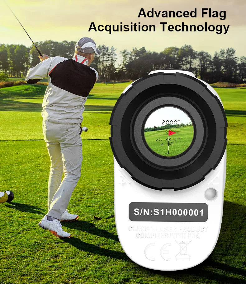 PF210 600M Yd Golf Laser Rangefinder Mini Golf Rangefinder Sport Laser Measure Distance Meter Golf Rangefinder for Hunt